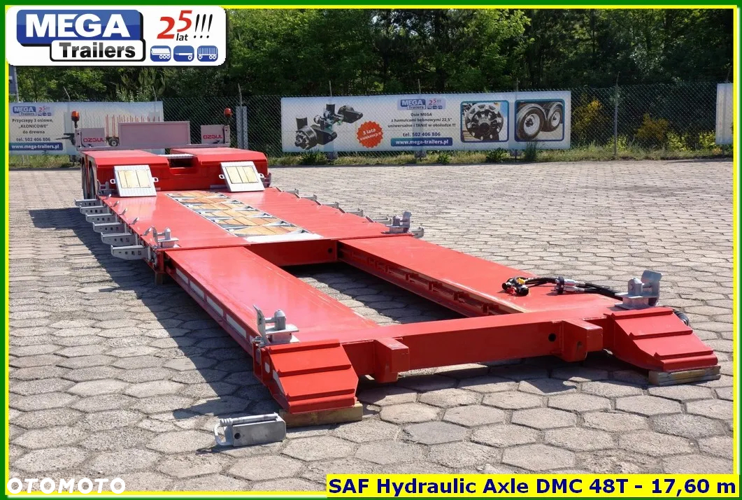 Inny Tiefbett DMC 46 T - 2 osie hydr. 18,75 m dł. MEGA Trailers !!! - 10