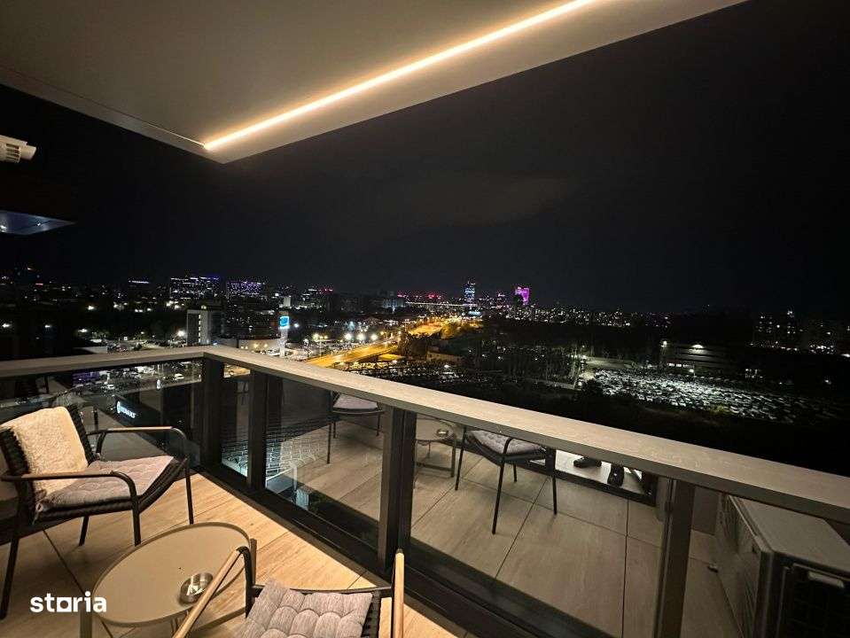 2 Camere Cortina North Aviatiei Pipera Terasa Parcare Design Premium - Imagine principală: 2/19