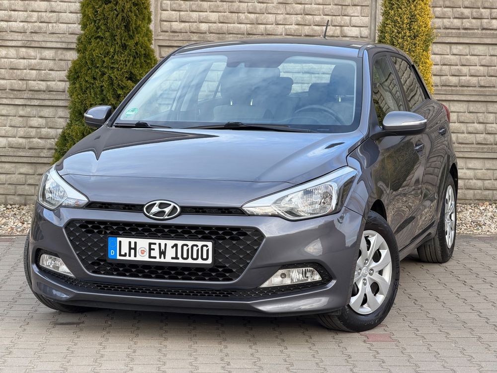 Hyundai i20 II blue 1.2 YES Gold 2015