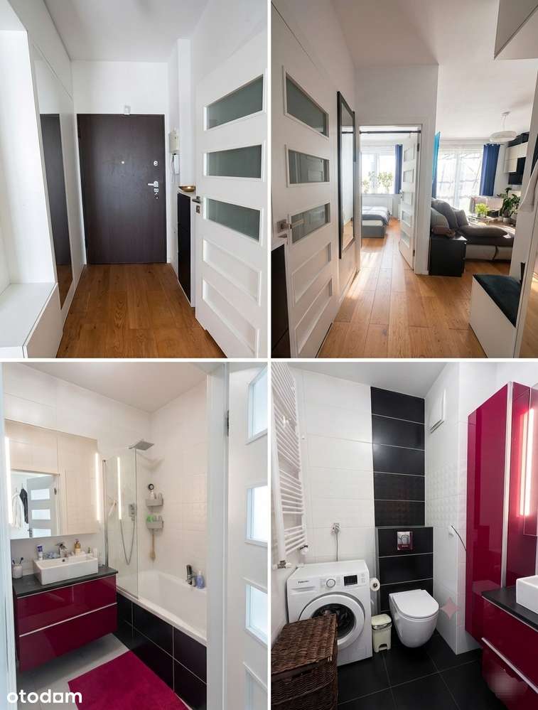 BEZPOŚREDNIO mieszk. 2 pok. KLIMA, smart-home, garaż podziem. od maja - Widok 6