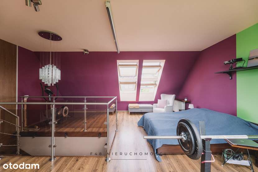 Dwupoziomowe Mieszkanie Balkon Marysin Wawerski-15