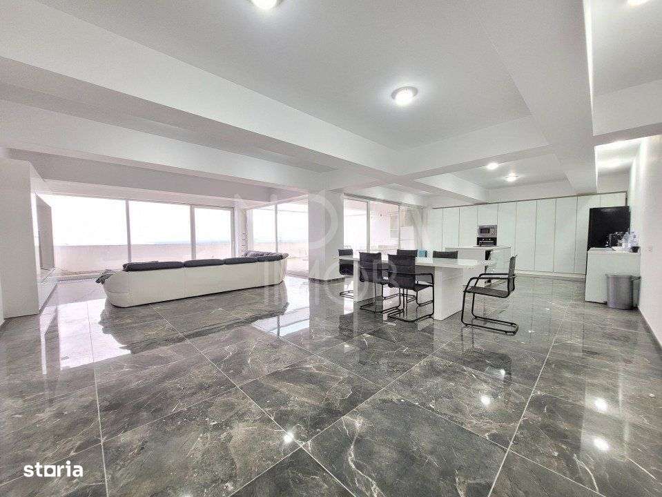 PENTHOUSE DE LUX CU TERASĂ PANORAMICĂ ȘI PRIVELIȘTE SPRE MUNȚII F - Imagine principală: 3/17