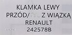 NOWA ORG KLAMKA Z PRZYCISKIEM LEWY / PRAWY PRZÓD Z WIĄZKĄ RENAULT - 242578B - 6