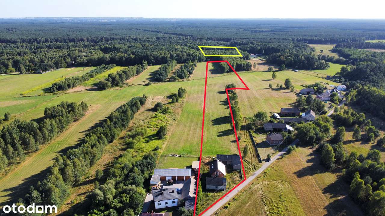 Działka 2,5 HA ! Z widokiem na las ! 5 pokoi i 3 łazienki ! Nowy dom !-0
