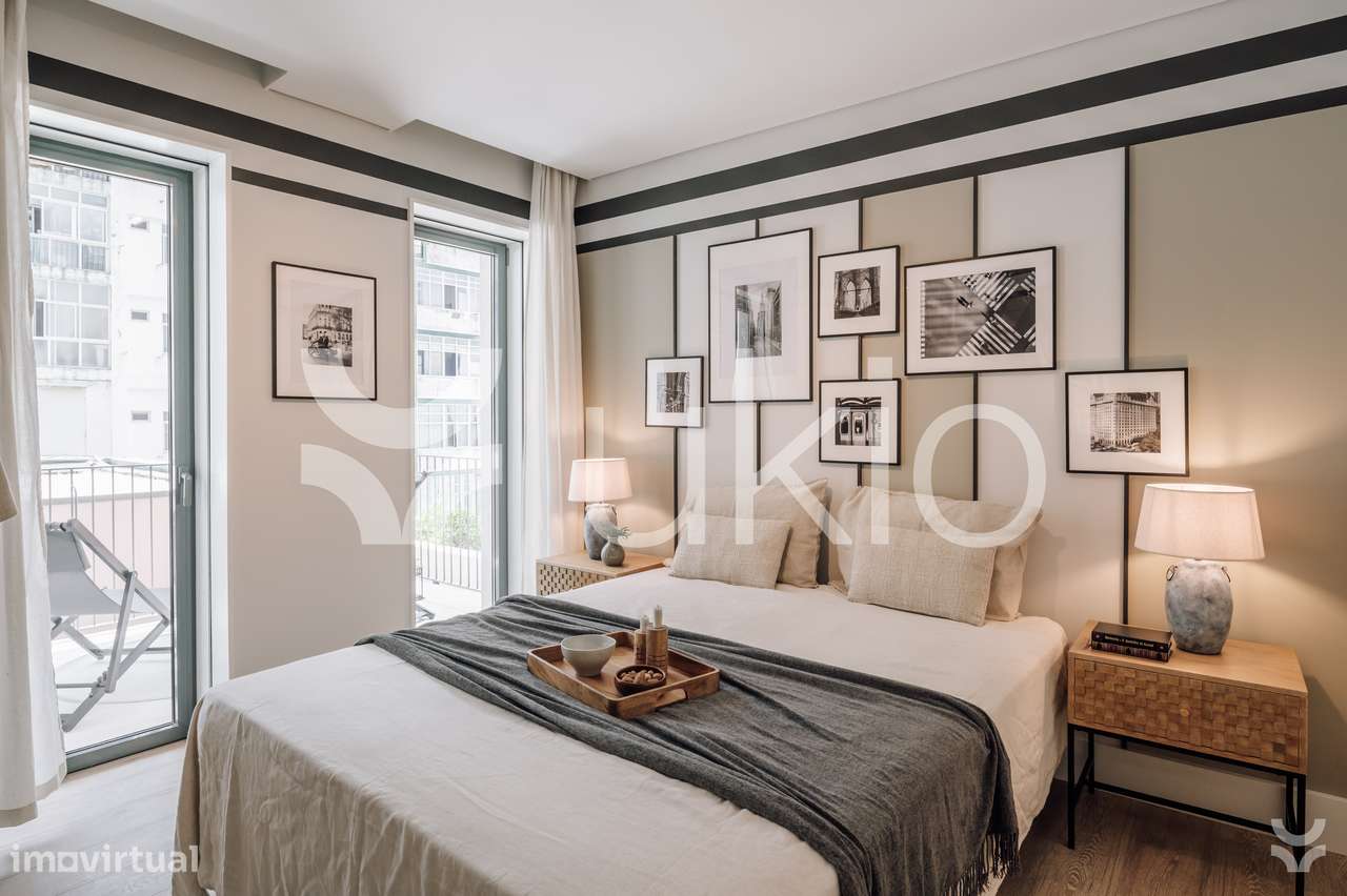 Apartamento T1 com pátio em Campo de Santana - Santa Marta - Grande imagem: 4/22