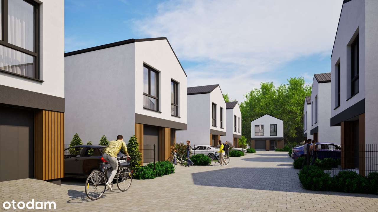 Domy bliżniaki z garazam na 2 auta- Zgorzała, Ursynów, Piaseczno - Pełny obrazek: 5/9