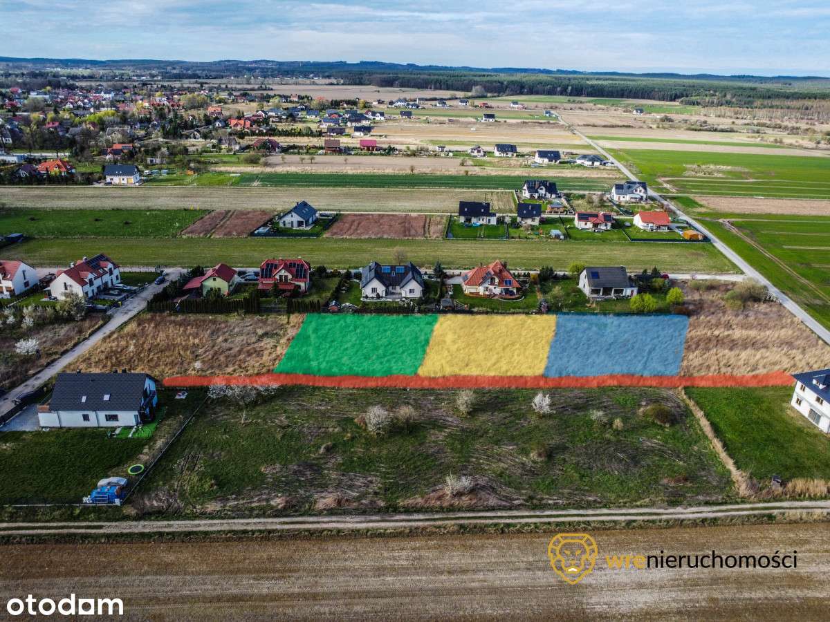 Działka budowlana-zab.jednorodzinna lub bliźniacza - Pełny obrazek: 5/8