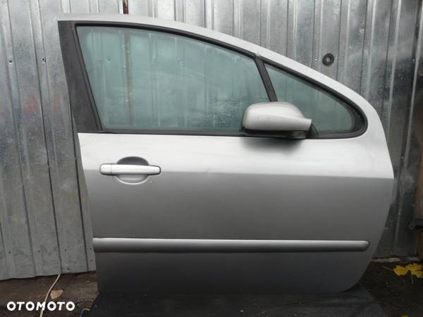 Drzwi przednie prawe Peugeot 307 EZAC (bez malowania) - 1