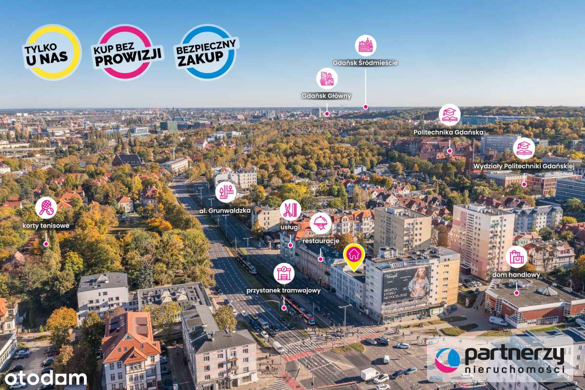 Doskonały lokal 98 m2 pod biuro w sercu Wrzeszcza! - Pełny obrazek: 4/20