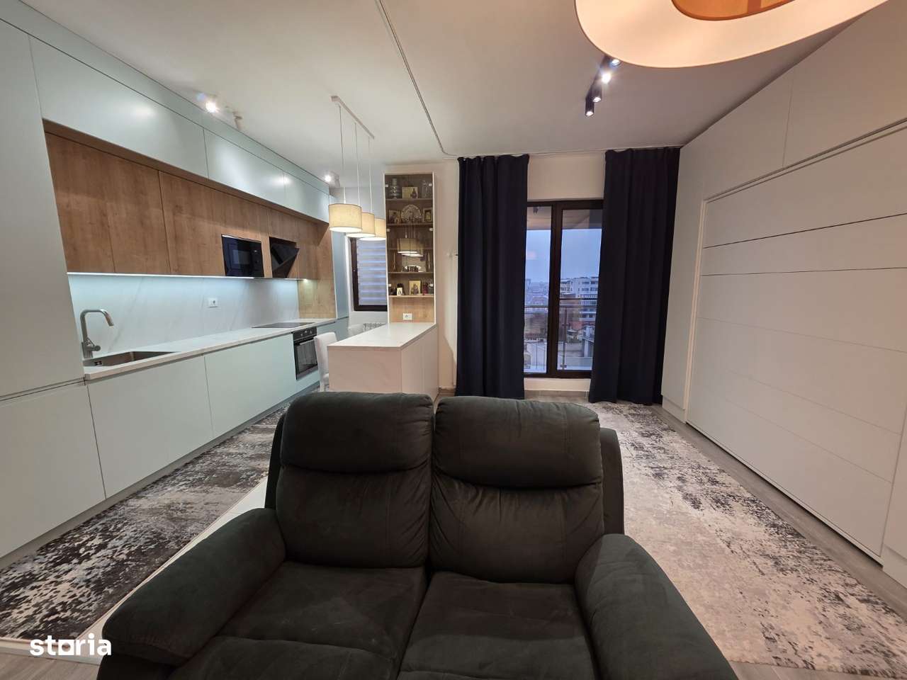 Apartament de 2 camere, Mobilat si Utilat Lux, Matei Basarab intersectie Delea Noua