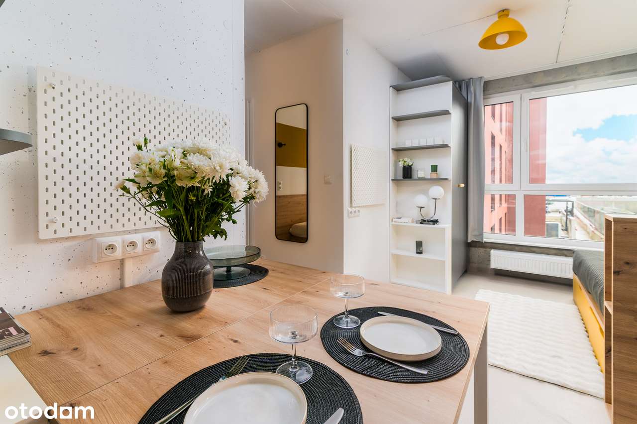 Studio dwuosobowe w samym CENTRUM, media w cenie - Pełny obrazek: 2/9