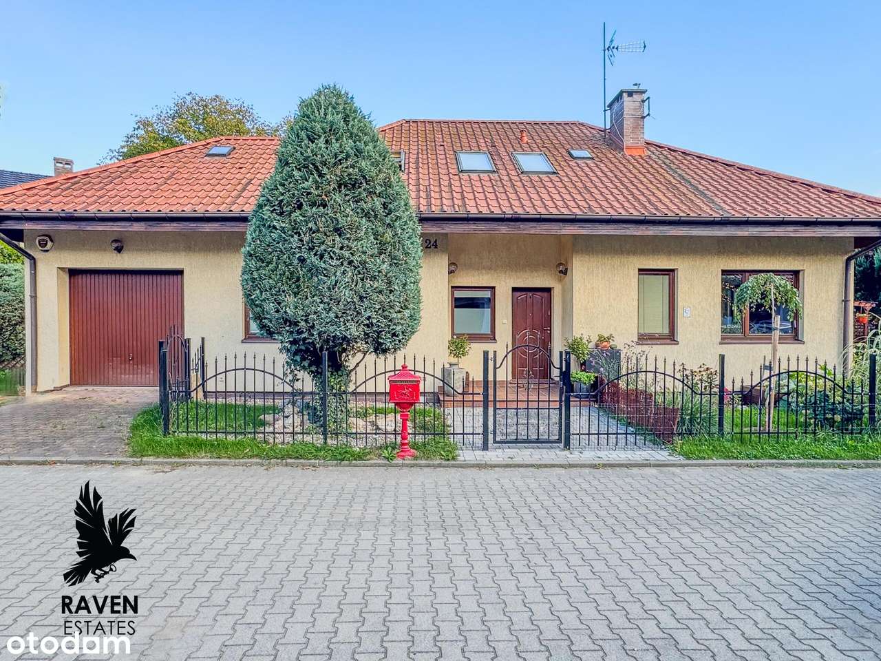 Klimatyczny dom na kameralnym, zielonym osiedlu - 200mkw, sauna, garaż-14