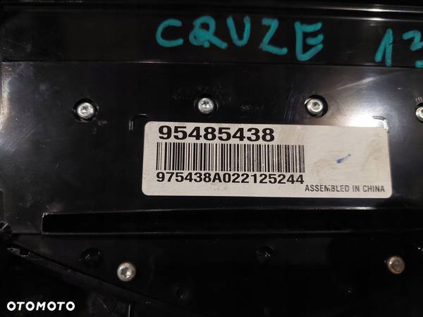 RADIODTWARZACZ CD 22936573 CHEVROLET CRUZE LIFT 2013 ROK - 7