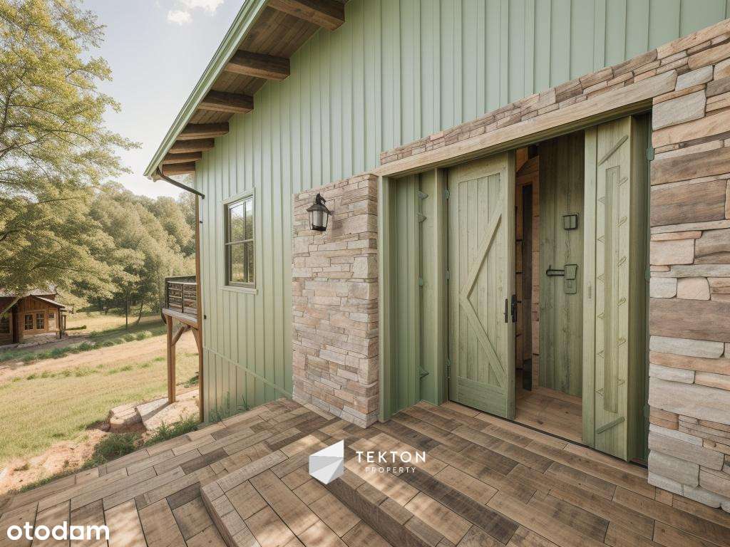 Nowy dom otulony lasem i jeziorami. Mokiny - Pełny obrazek: 3/20