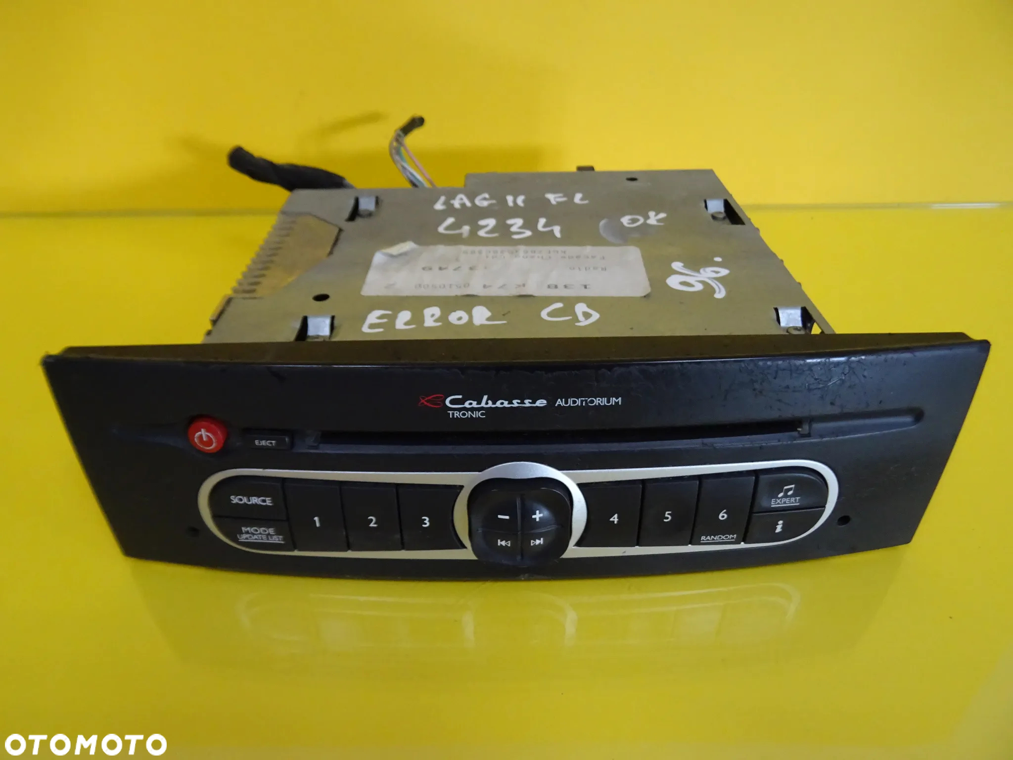 RADIO FABRYCZNE RENAULT LAGUNA II FL 8200483749 NR96 - 2