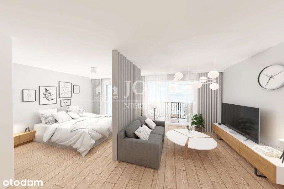 Mieszkanie, 1 pok. – Funkcjonalna kawalerka/balkon/architektura premium