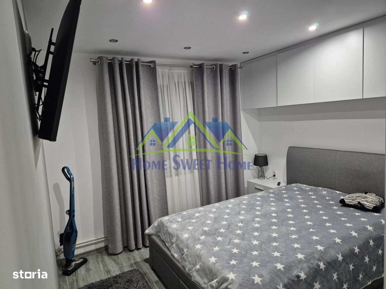 Ap. 2 camere, M5, etaj 3, bl.25, NOU, mobilat, SCHIMB cu CASA/TEREN! - Imagine principală: 4/6