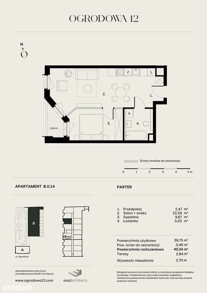 Ogrodowa 12 | apartament B/0/14 - Pełny obrazek: 2/11