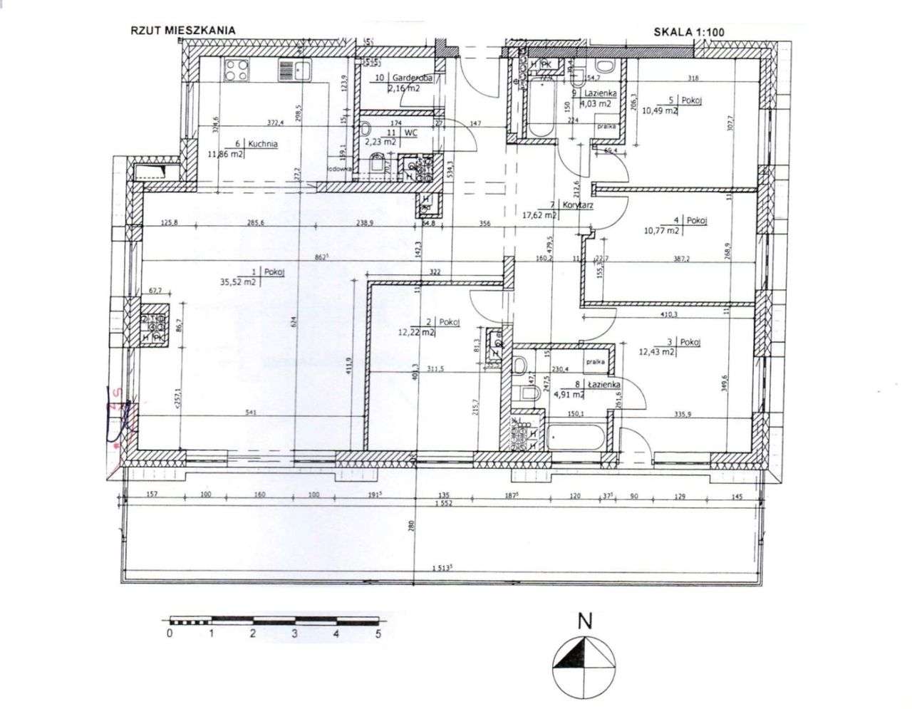 Wyjątkowy apartament na Skrzetusku! Taras 40m2!-15