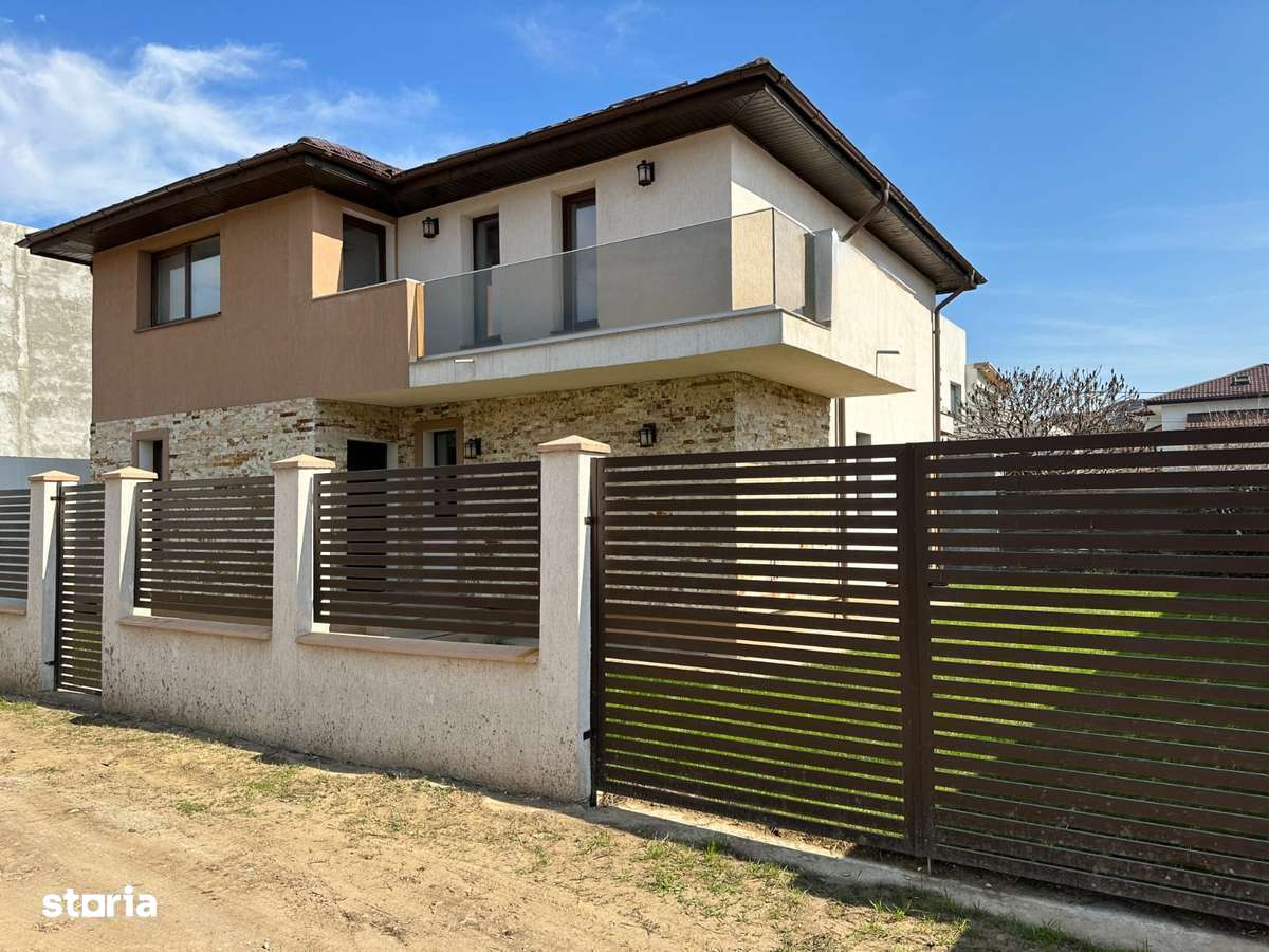 Casă modernă || nouă de vânzare Berceni Ilfov || 5 camere teren 350 mp - Imagine principală: 4/15