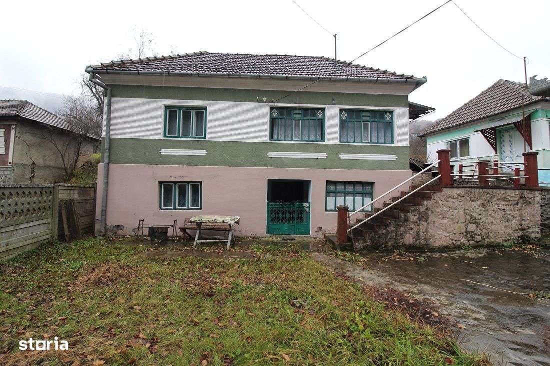Vând casă P+E în Hășdău la 30km de Hunedoara, teren 693mp, anexe, șură - Imagine principală: 4/20