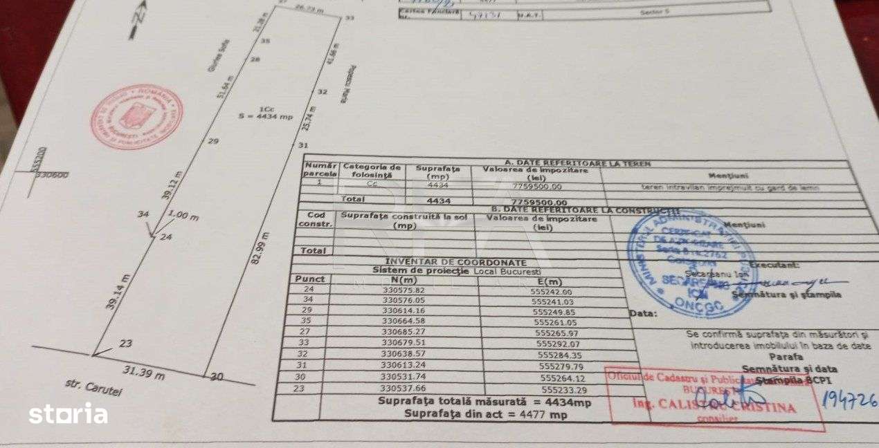 Teren Intravilan- Ideal investitie Zona CFR Progresul - Imagine principală: 3/3
