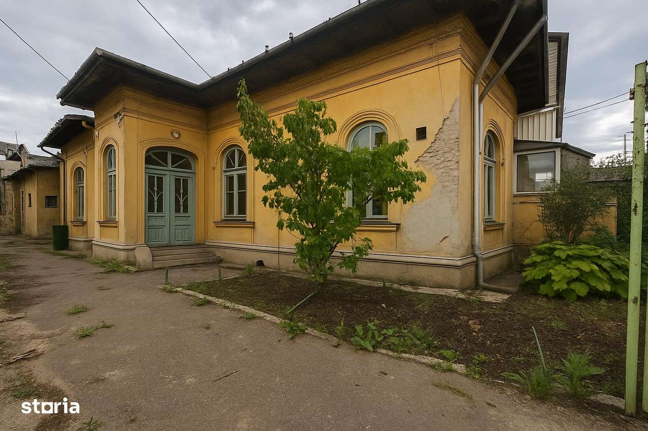Casă interbelică cu dublu potențial – Zona Cantacuzino, Ploiești-0