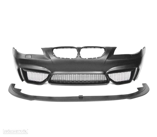 PÁRA-CHOQUES LOOK M4 PARA BMW E60 E61 + LIP FRONTAL M4 03-10 SEM PDC - 5