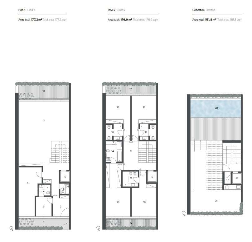 T4+1 Triplex c/ piscina junto à praia na Foz do Douro-32