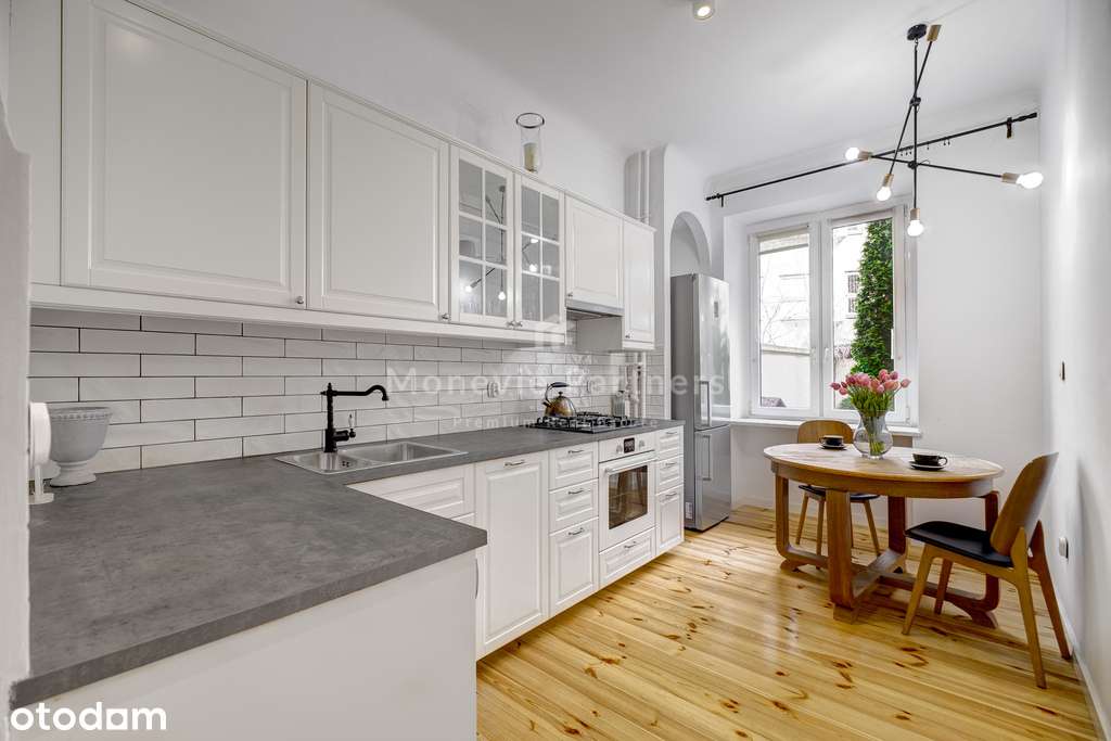 Dwa pokoje w przedwojennej kamienicy, Powiśle - Pełny obrazek: 3/14