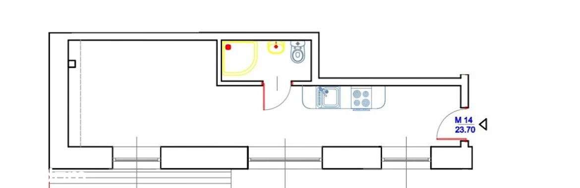 Wykończona kawalerka-7