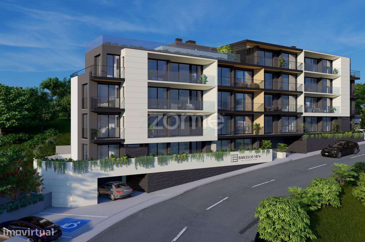 Apartamento T1 Fração V no Empreendimento Barcelos View - Grande imagem: 4/30