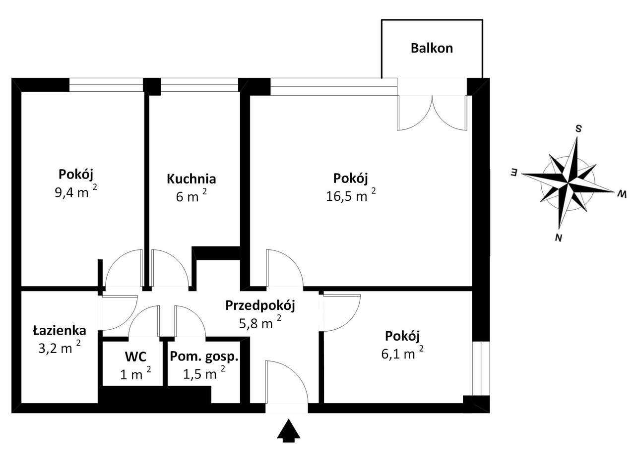 3 pokoje ul Bruna Pola Mokotowskie-12
