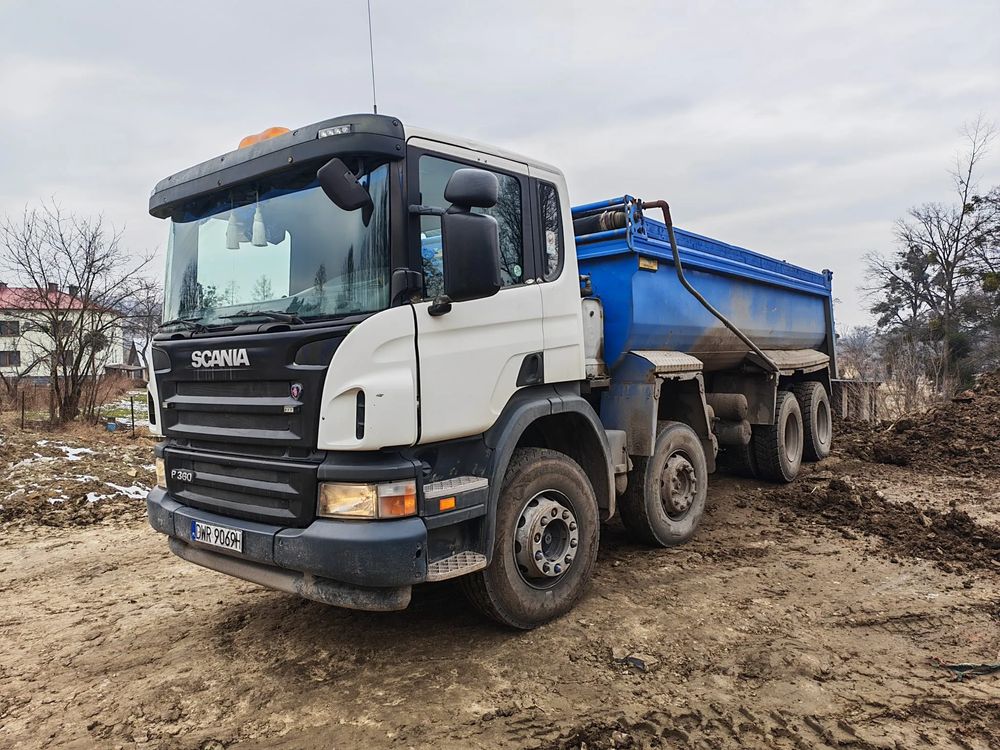 Scania 8x4 wywrotka 2010
