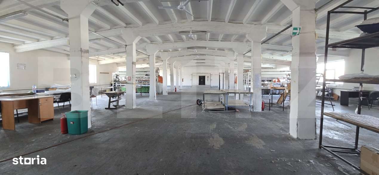 Hala productie/depozitare, de vanzare, 2600 mp, zona Bariera Valcii - Imagine principală: 3/16
