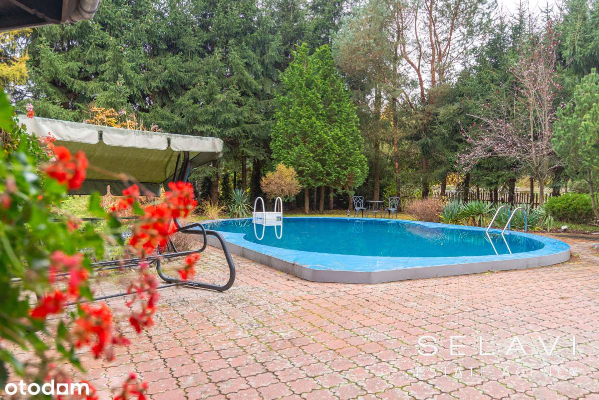 Bajkowy dom w Puszczy Noteckiej z basenem-17