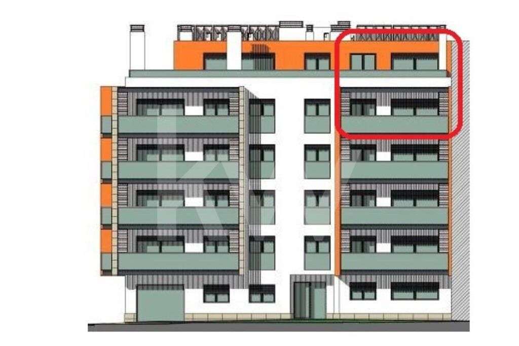 Apartamento T2+2 Duplex em construção. Acabamentos de luxo. Terraço. L - Grande imagem: 1/9