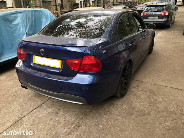 Bara spate Bmw Seria 3 e90 e91 M pachet facelift albastru - 6