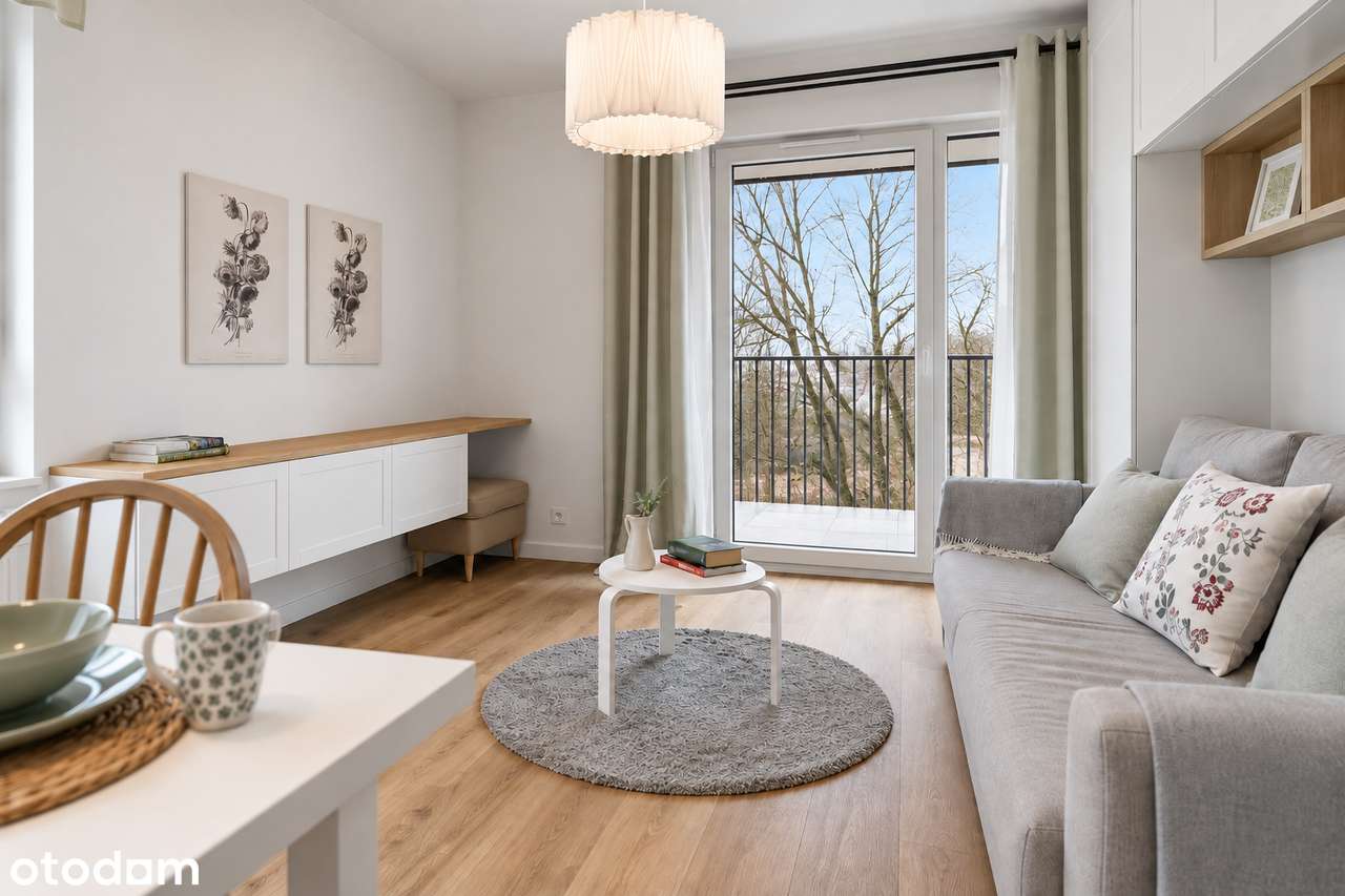 Bezpośrednio | PIĘKNE STUDIO | MOKOTÓW | PARKING | Balkon | Lotnisko