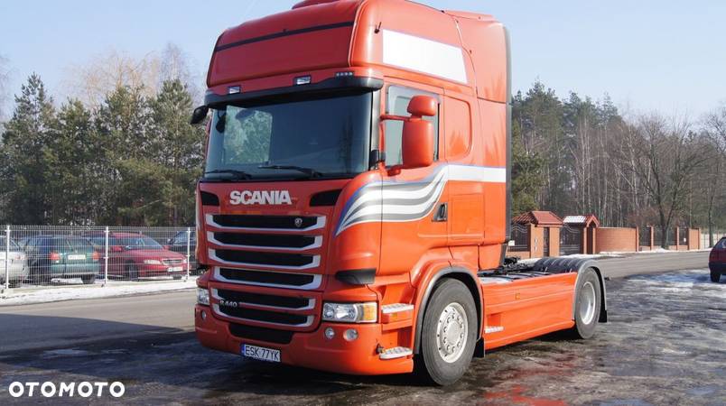 Scania zabudowy międzyosiowe osłony spojlery - 2