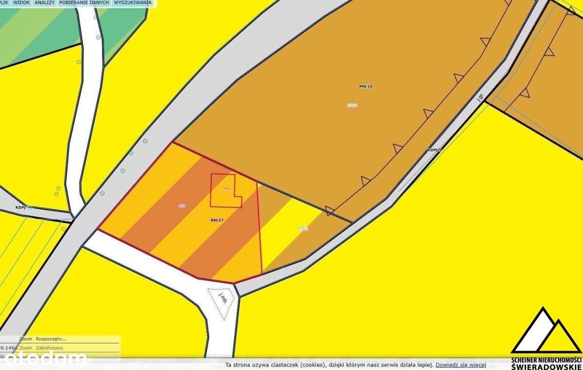 Działka budowlana Wolimierz - Pełny obrazek: 2/15