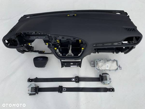 FORD FIESTA MK8 DESKA KONSOLA KOKPIT PULPIT PÓŁKA PARAPET AIRBAG regeneracja naprawa Raz2 OKAZJA !!! - 3