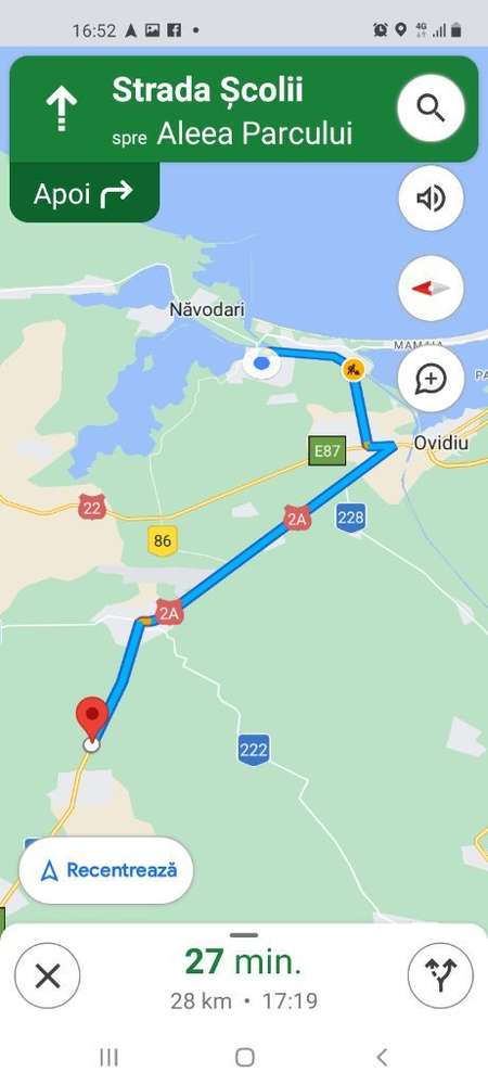 Teren la șosea cu deschidere 71ML, DN 2A com. N. Bălcescu, Consta - Imagine principală: 2/3