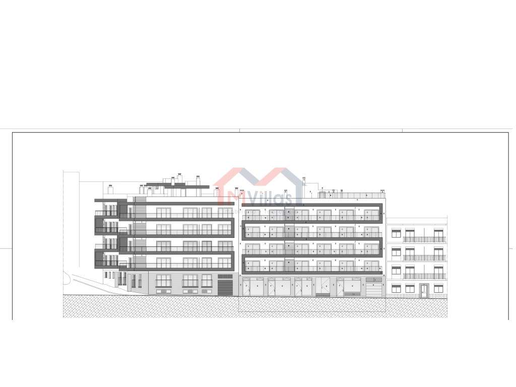 Apartamento novo T1 com piscina e garagem - Olhão-8