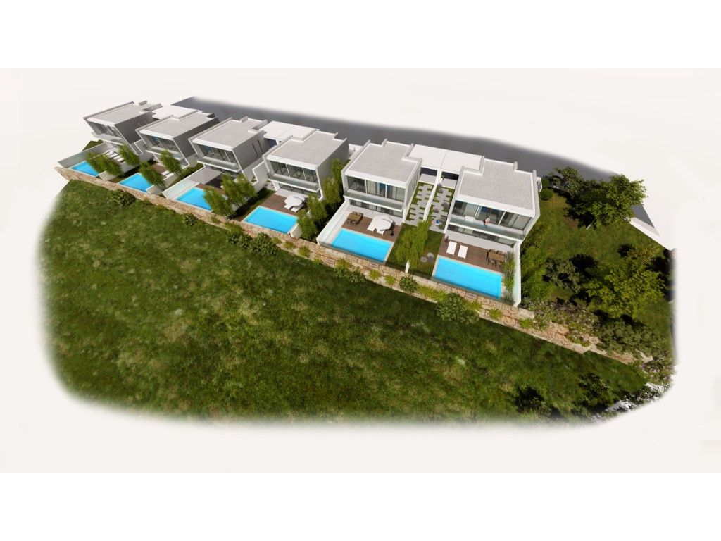 Lote de terreno para uma moradia de dois andares com vista mar e pe... - Grande imagem: 1/19