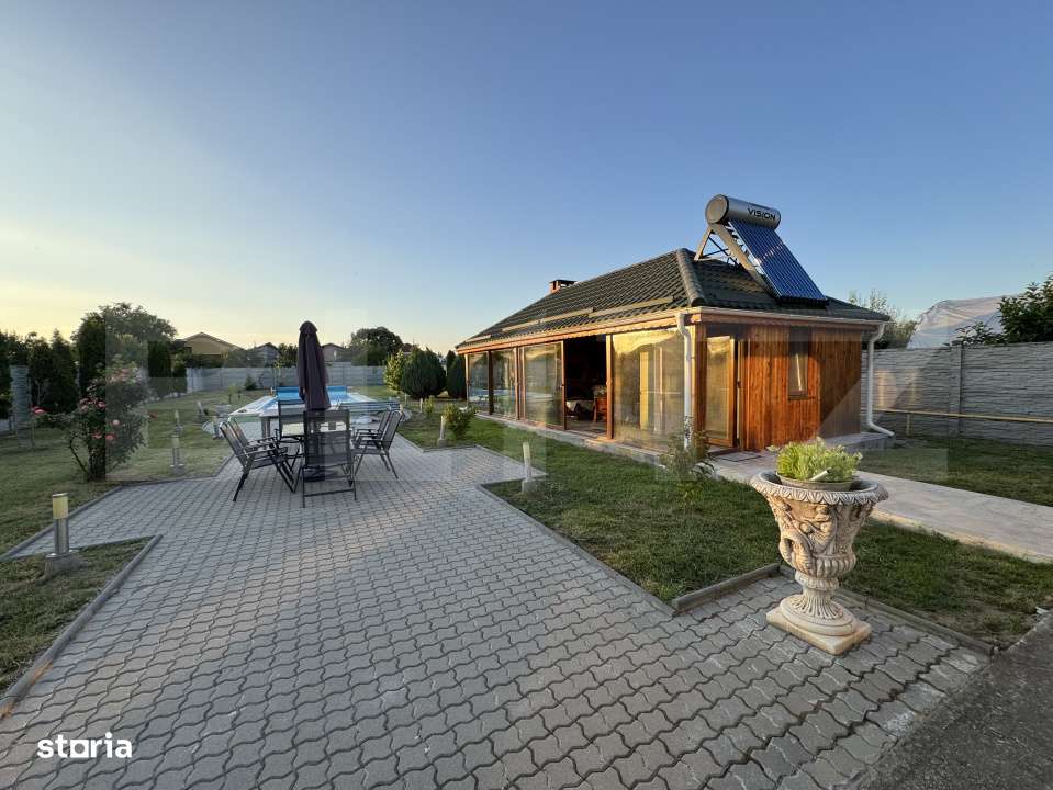 Casa P+E1+M, 255 mp utili, piscina, toate utilitatile, Braniste - Imagine principală: 4/19