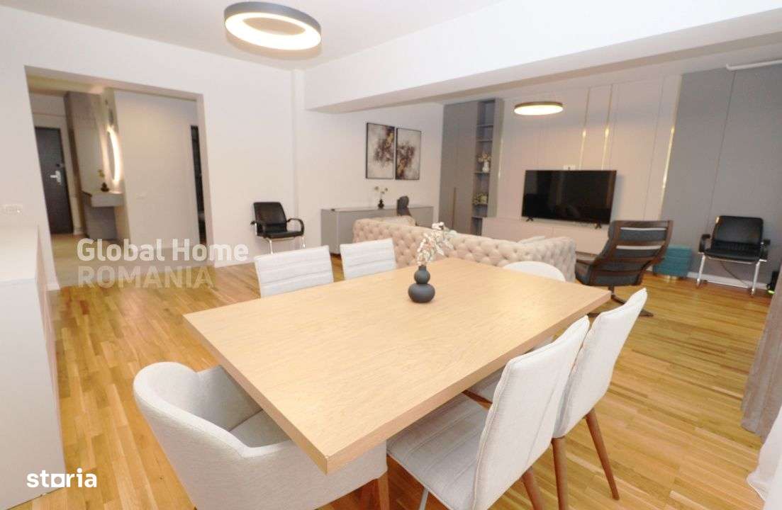 3 camere Herastrau | 181 mp - et. 3/4 | 3 balcoane | 2 bai | Cartier f - Imagine principală: 2/19