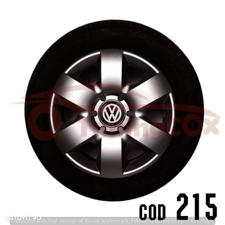 Capace roti VOLKSWAGEN r14  la set de 4 buc ,Capace janata aliaj - 5