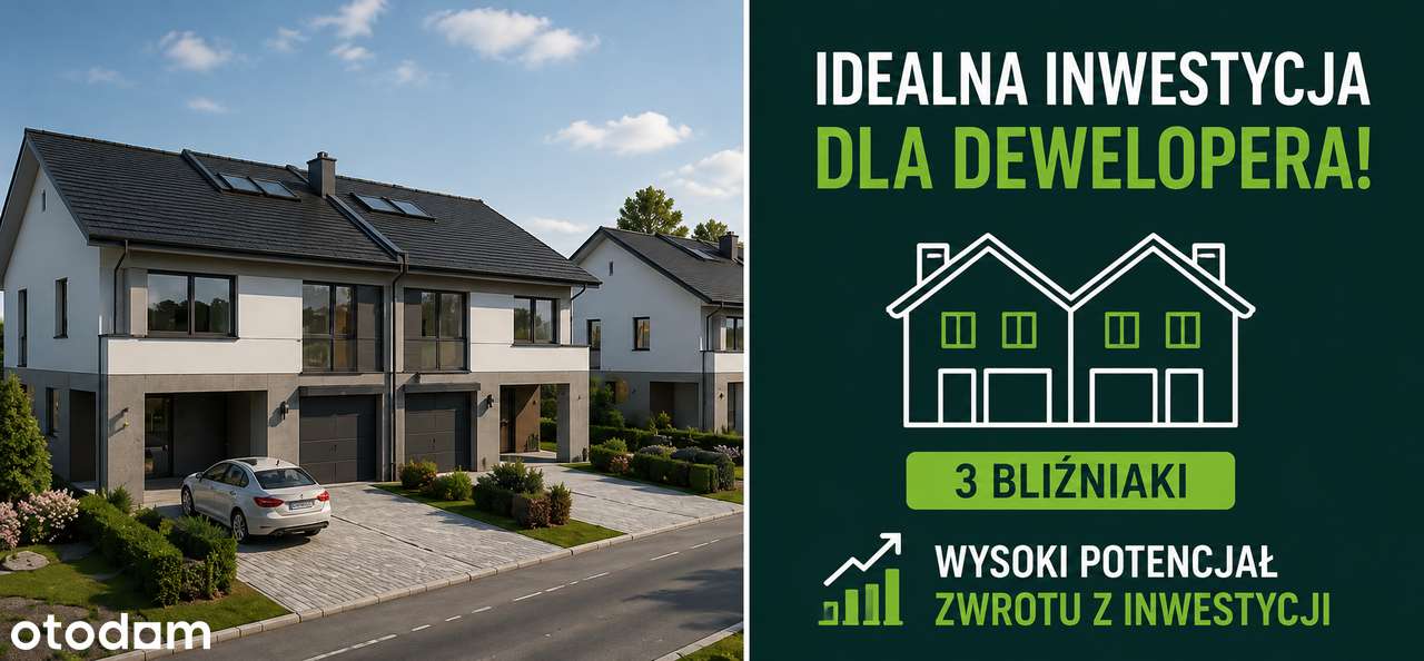 Działka budowlana w Sosnowcu, wszystkie media, dojazd z dwóch stron