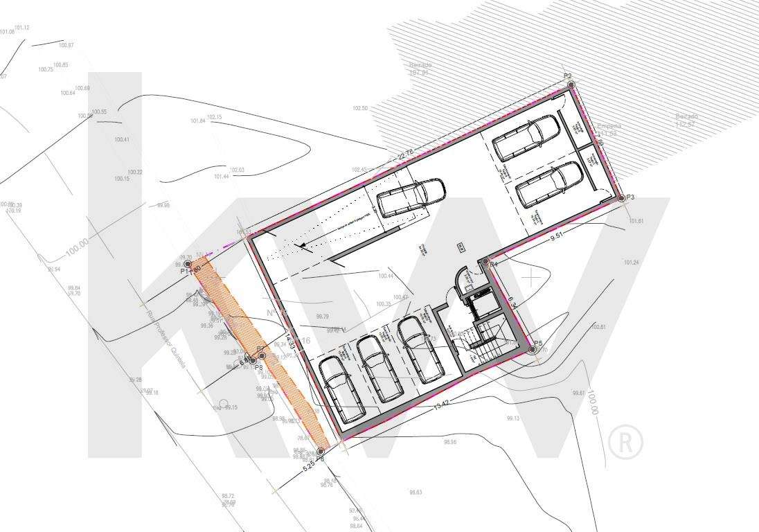 Terreno com projeto aprovado para 5 apartamentos - Livramento  Azueira-6
